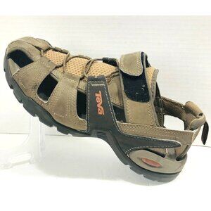Teva Forebay Water Sandals Men's 8 Fisherman Shoes $70 Quick Dry Shoc Pad Hiking